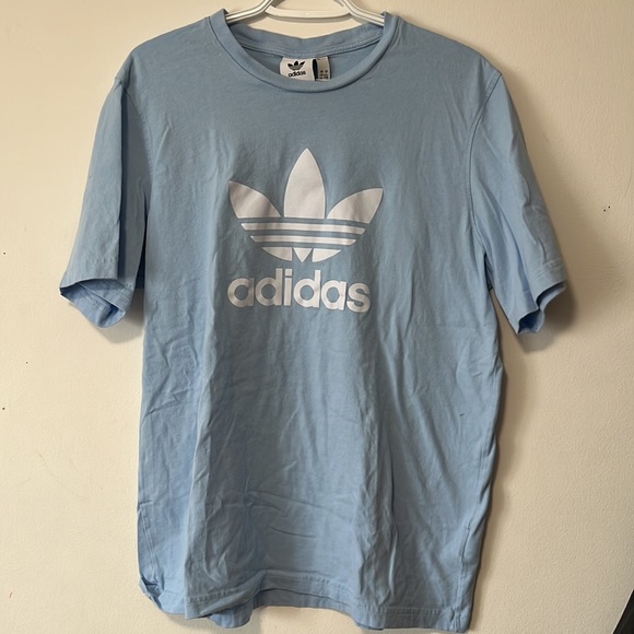 ADIDAS TREFOIL TSHIRT BABY BLUE - Picture 2 of 3